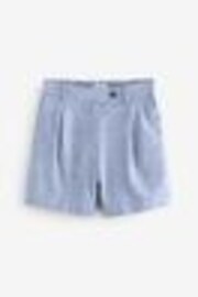 Navy Linen Rich Boy Shorts - Image 1 of 1
