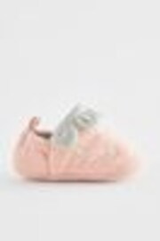 Pink Strawberry Baby Slip On Shoes (0-24mths) - Image 1 of 1