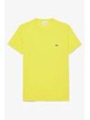 Желтый - Футболка из 100% хлопка пима Lacoste Luxury - Image 1 of 1