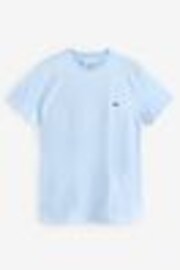 Темно-синий - Футболка из 100% хлопка пима Lacoste Luxury - Image 1 of 1