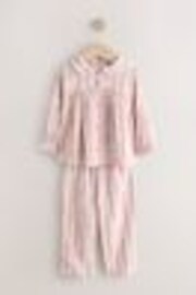 Pink Woven Button Through Pyjamas 1 Pack (9mths-8yrs) - Image 1 of 1
