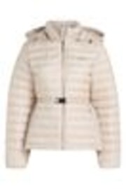 Calvin Klein Grey Padded Smocking Jacket - Image 1 of 1
