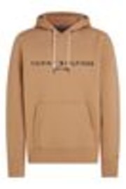 Tommy Hilfiger Natural Tommy Hilfiger Green Logo Hoodie - Image 1 of 1