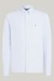 Tommy Hilfiger Blue Regular Fit Solid Heritage Oxford Shirt - Image 1 of 1