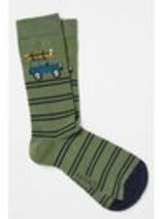 FatFace Green Men's Off Roader Socks - Image 1 of 1
