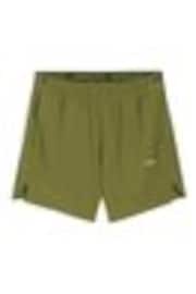 Puma Green Mens 5 Ultrabreathe Stretch Training Shorts - Image 1 of 1