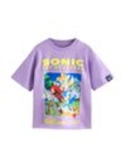 Paars - Licensed Sonic T-Shirt (3-16yrs) - Image 1 of 1