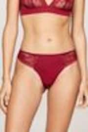 Tommy Hilfiger Red Down-Filled Quilted Knickers - Image 1 of 1