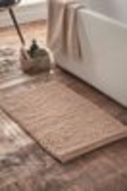 Bianca Natural Aspen Bobble Bath Mat - Image 1 of 1