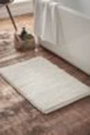 Bianca White Aspen Bobble Bath Mat - Image 1 of 1