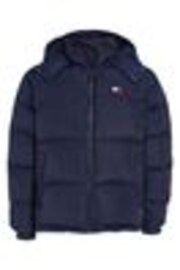 Tommy Jeans Blue Tommy Jeans Gold Alaska Puffer Jacket - Image 1 of 1