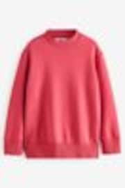 Red Relaxed Fit Essentials Longline Sweatshirt - Image 1 of 1