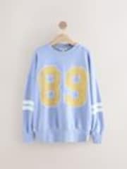Blue Graphic 89 Number Sweatshirt - Image 1 of 1