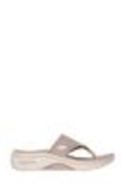 Skechers Grey Go Walk Arch Fit 2.0 Sandals - Image 1 of 1