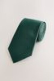 Forest Green Slim Textured Tie - Image 1 of 1
