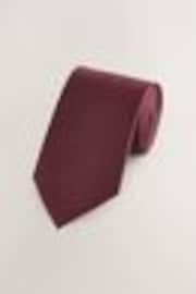 Burgundy Red Textured Tie - Image 1 of 1