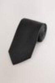 Black Textured Tie - Image 1 of 1