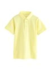 Light Yellow Short Sleeve Polo Shirt (3-16yrs) - Image 1 of 1