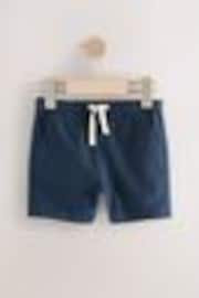 Navy Linen Blend Pull-On Shorts (3mths-7yrs) - Image 1 of 1