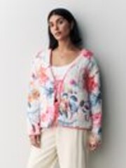 Laura Ashley Pink Rosalind Reversible Quilted Jacket - Image 1 of 1