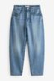 Bleu moyen - 100% Coton Coupe ballon Jeans - Image 1 of 1