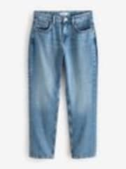 bleu foncé - 100% Coton Coupe droite Jeans - Image 1 de 1