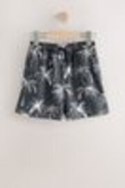 Palm Black/White - Mesh Sport Shorts (3-16yrs) - Imagen 1 de 1