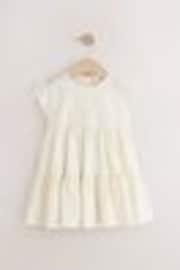 Ecru White Sleeveless Lace Summer Dress (3mths-7yrs) - Image 1 of 1