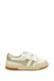Gola Gold Kids Falcon Strap PU Trainers - Image 1 of 1