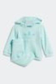 adidas originals Green Infant Tracksuit Set - Image 1 of 1