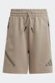adidas Brown ZNE Shorts - Image 1 of 1
