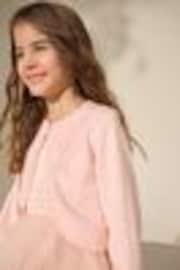 Rosa - 100% Cotton Embellished Occasion Shrug (3-16yrs) - Imagen 1 de 1