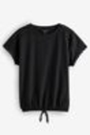 Noir - T-shirt à manches courtes Bubblehem 100% coton - Image 1 of 1