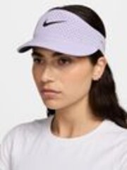 Nike Hydrangea Purple Grey Dri-FIT ADV Ace Tennis Visor Hat - Image 1 of 1
