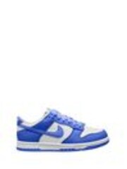 Nike White/Hyper Blue Youth Dunk Low Trainers - Image 1 of 1