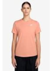Nike Apricot Orange Sportswear Club Essentials T-Shirt - Image 1 of 1