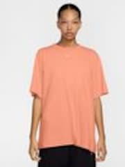 Naranja albaricoque - Camiseta deportiva extragrande Mini Swoosh de Nike - Imagen 1 de 1