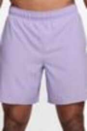 Nike Hydrangea Purple Grey Challenger Dri-FIT 7 inch 2-in-1 Running Shorts - Image 1 of 1