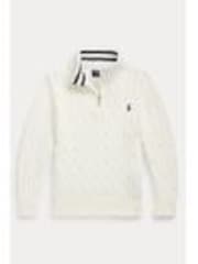 Polo Ralph Lauren White Jumper - Image 1 of 1