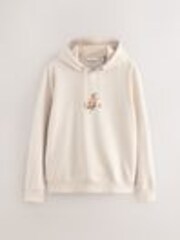 White Graphic Print Hoodie - Image 1 of 1