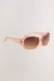 Orange - Lunettes de soleil à découpe effet dégradé - Image 1 de 1