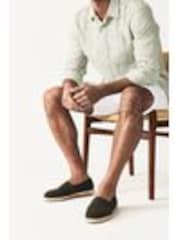 Khaki Crochet Knitted Espadrilles - Image 1 of 1