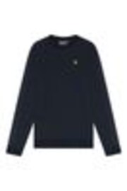 Lyle & Scott Blue Crew Neck Sweatshirt - Image 1 of 1