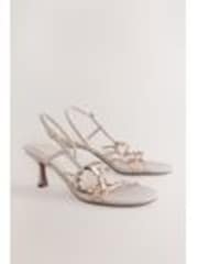 Bone Forever Comfort® Round Toe Hardware Detail Strap Sandals - Image 1 of 1