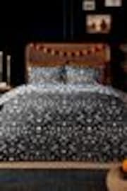 Copenhagen Home Black/White Dark Damask Duvet Cover Set - Image 1 of 1