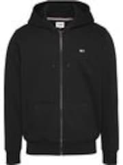 Tommy Jeans Black Grey Flag Zip Up Hoodies - Image 1 of 1