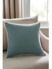 Teal Blue 50 x 50cm Two Tone Cushion - Image 1 of 1