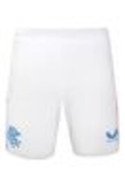 Castore White Glasgow Rangers Home Shorts 2024-25 - Image 1 of 1