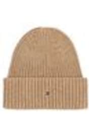 Tommy Hilfiger Natural Cotton Cashmere Beanie - Image 1 of 1
