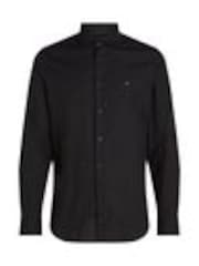 Tommy Hilfiger Black Slim Flex Stretch Cotton Poplin Shirt - Image 1 of 1